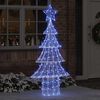 vidaXL &Aacute;rbol de Navidad con 240 LED Azul 180 cm Acr&iacute;lico