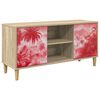 vidaXL Mueble de TV AACHEN 102 x 33 x 50 cm Sonoma