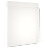 vidaXL Persiana de aluminio blanca 100x120 cm