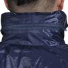 Chubasquero impermeable pantalón sudadera hombre azul marino L