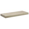 vidaXL Estante flotante de pared 4 uds MDF roble 60x23,5x3,8 cm
