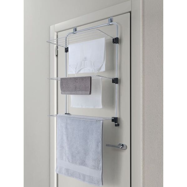 Metaltex Tendedero colgante Gale plateado 11 m