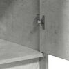 vidaXL Vitrina Gris Concreto 40 x 40.5 x 75 cm Madera contrachapada