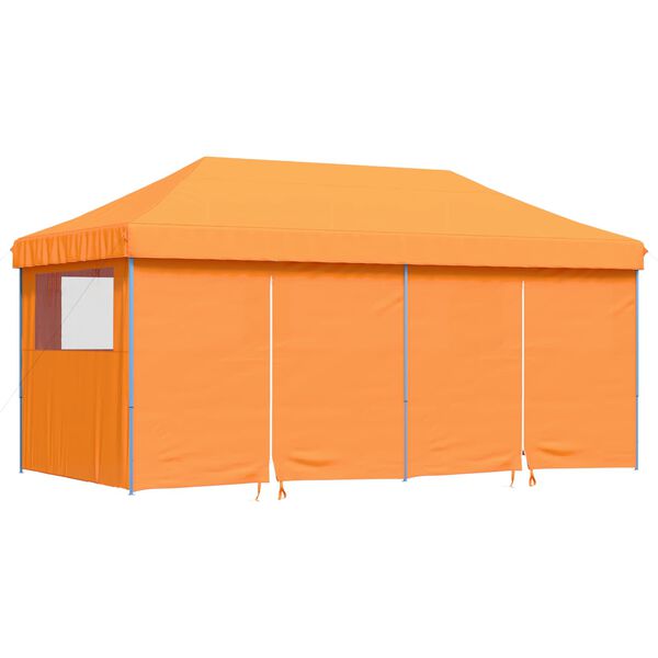 vidaXL Carpa de Fiesta Naranja 292 x 580 x 315 cm Tela Oxford