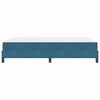 vidaXL Cama tipo Box Spring con colch&oacute;n Azul Oscuro 160 x 210 cm tela