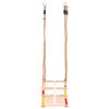 vidaXL Columpio para beb&eacute; con cintur&oacute;n de seguridad madera de pino