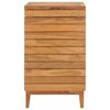 vidaXL Cesto de la ropa sucia madera maciza de teca 40x40x70 cm