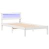 vidaXL Estructura de cama 90 x 190 cm Madera de pino macizo