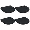 vidaXL Cojines de Asiento de 4 Piezas 4 uds. 100% Poli&eacute;ster