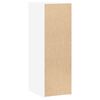 vidaXL Aparador madera de ingenier&iacute;a blanco 30x41x93 cm