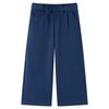 Pantal&oacute;n infantil con perneras anchas azul marino 104