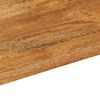 vidaXL Tablero de mesa rectangular madera maciza mango 110x50x2,5 cm