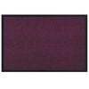 vidaXL Felpudo Burdeos 80 x 120 x 1.2 cm Tela de peluche