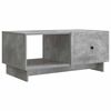 vidaXL Mesa de Caf&eacute; Gris Hormig&oacute;n 90 x 50 x 40 cm Madera de Ingenier&iacute;a