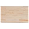 vidaXL Tablero de mesa rectangular 3 uds madera de pino 80x47x1,7 cm