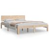 vidaXL Estructura de cama doble sin colch&oacute;n 150x200 cm