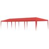 vidaXL Carpa de Fiesta Rojo 1200 x 300 x 255 cm PE y acero
