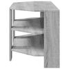 vidaXL MuebledeTVdeesquina Gris Sonoma 102x40,5x45cm