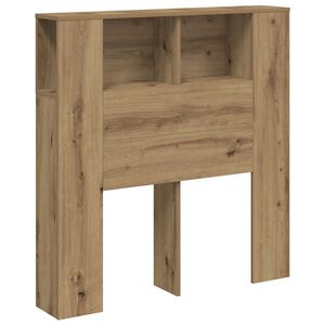 vidaXL Cabecero armario madera ingenier&iacute;a roble artisan 100x18,5x102,5cm