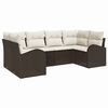 vidaXL Conjunto de sof&aacute; de jard&iacute;n 6 uds. 6 plaza Marr&oacute;n