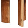 vidaXL Mesas Nido 2 pcs Marrón Madera de Acacia Sólida