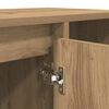 vidaXL Gabinete de TV Roble artesanal 100 x 35 x 55 cm