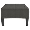 vidaXL Taburete de tela gris oscuro 78x56x32 cm