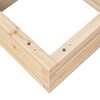 vidaXL Jardinera de madera maciza de pino 50x50x23 cm