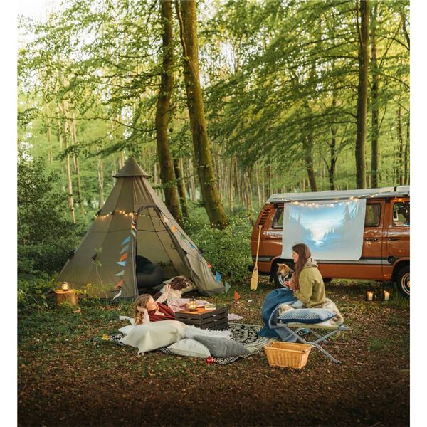 Easy Camp Tienda de campa&ntilde;a Moonlight tipi 8 personas