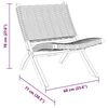 vidaXL Silla de rat&aacute;n kubu natural y madera maciza de caoba