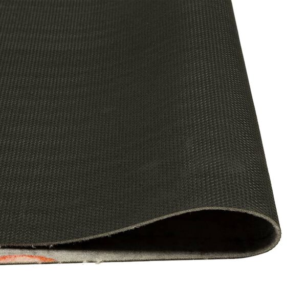 vidaXL Alfombra de cocina lavable terciopelo tomates 60x300 cm