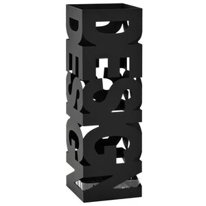 vidaXL Parag&uacute;ero dise&ntilde;o Design acero negro