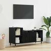 vidaXL Gabinete de TV Roble Negro 100 x 35 x 55 cm
