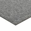 vidaXL Alfombra 20 pcs Gris 50 x 50 cm 100% Polipropileno