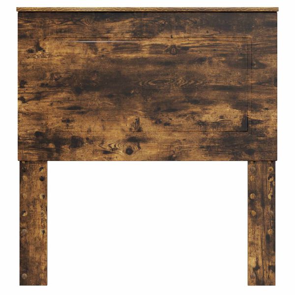 vidaXL Cabecero Roble Ahumado Madera de ingenier&iacute;a