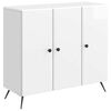 vidaXL Aparador Brillante 89 x 34,5 x 80 cm Madera de Ingenier&iacute;a