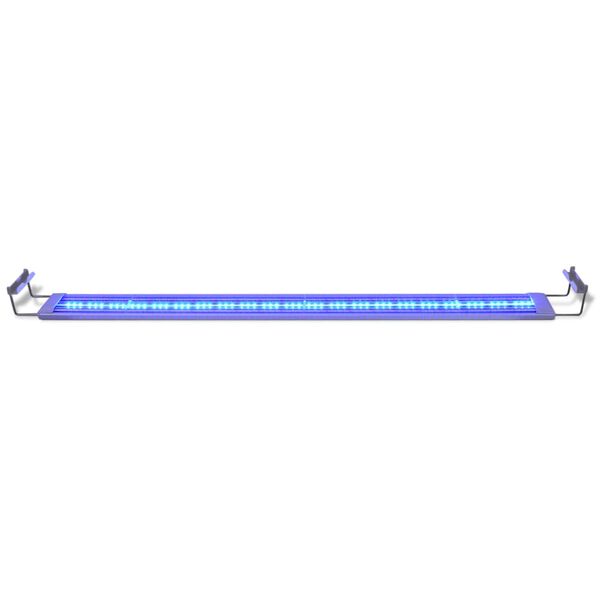 vidaXL Lámpara LED para acuario aluminio IP67 120-130 cm