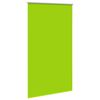 vidaXL Estor Enrollable Opaco hojas verde 125x230cm Tela Ancho 121,6cm