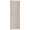 vidaXL Alfombra de exterior de tejido plano gris claro 80x250 cm