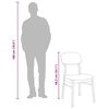 vidaXL Sillas de comedor con cojines 2uds madera maciza blanco caucho