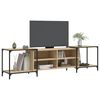 vidaXL Mueble de TV madera de ingenier&iacute;a roble Sonoma 203x37x50 cm
