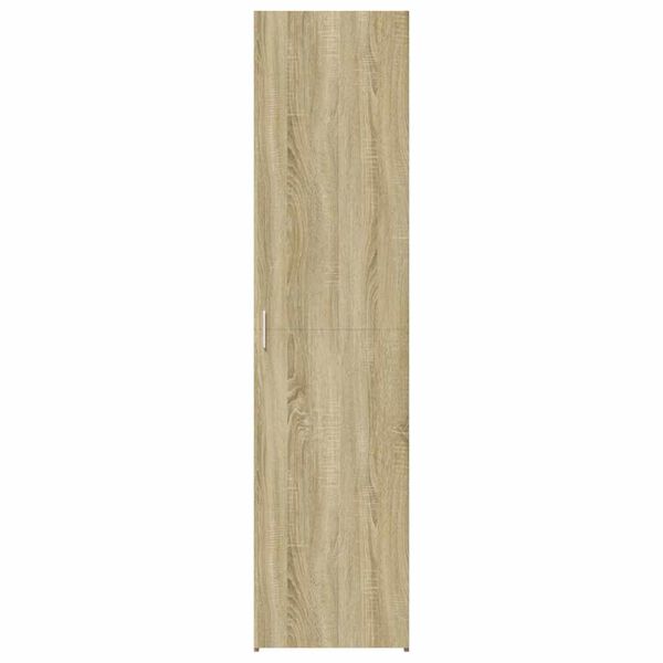 vidaXL Aparador de madera de ingenier&iacute;a roble Sonoma 45x42,5x185 cm
