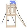 vidaXL Parque infantil de exterior de madera maciza de pino