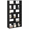 vidaXL Librer&iacute;a 2 pcs Roble Negro 100 x 33 x 93.75 cm