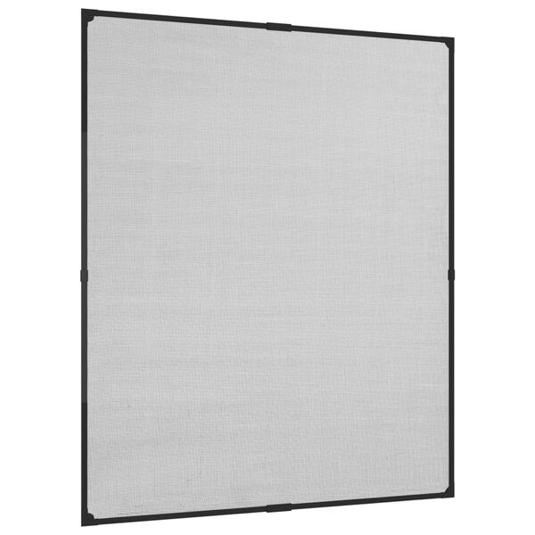 vidaXL Mosquitera magn&eacute;tica ventana antracita fibra vidrio 100x120 cm