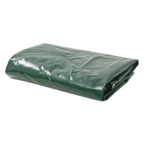vidaXL Lona 650 g/m&sup2; 3x3 m verde