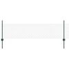 vidaXL Valla hexagonal con poste 25 x 0,5 m Acero recubierto de PVC