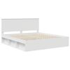 vidaXL Estructura de cama 200 x 200 cm Madera de pino macizo