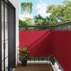 vidaXL Pantalla de Balc&oacute;n Rojo 120 x 200 cm Tela Oxford