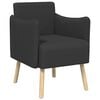 vidaXL Sill&oacute;n decorativo Gris oscuro Boucl&eacute;